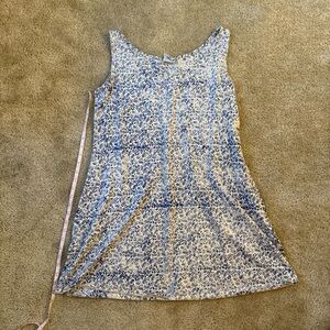 Womens M Rum Reggae Hawaiian Style Sleeveless Dress: 100% Cotton Tropical